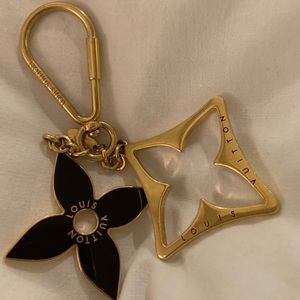 Louis Vuitton Gold Chain Bag Porte Cles Key Charm